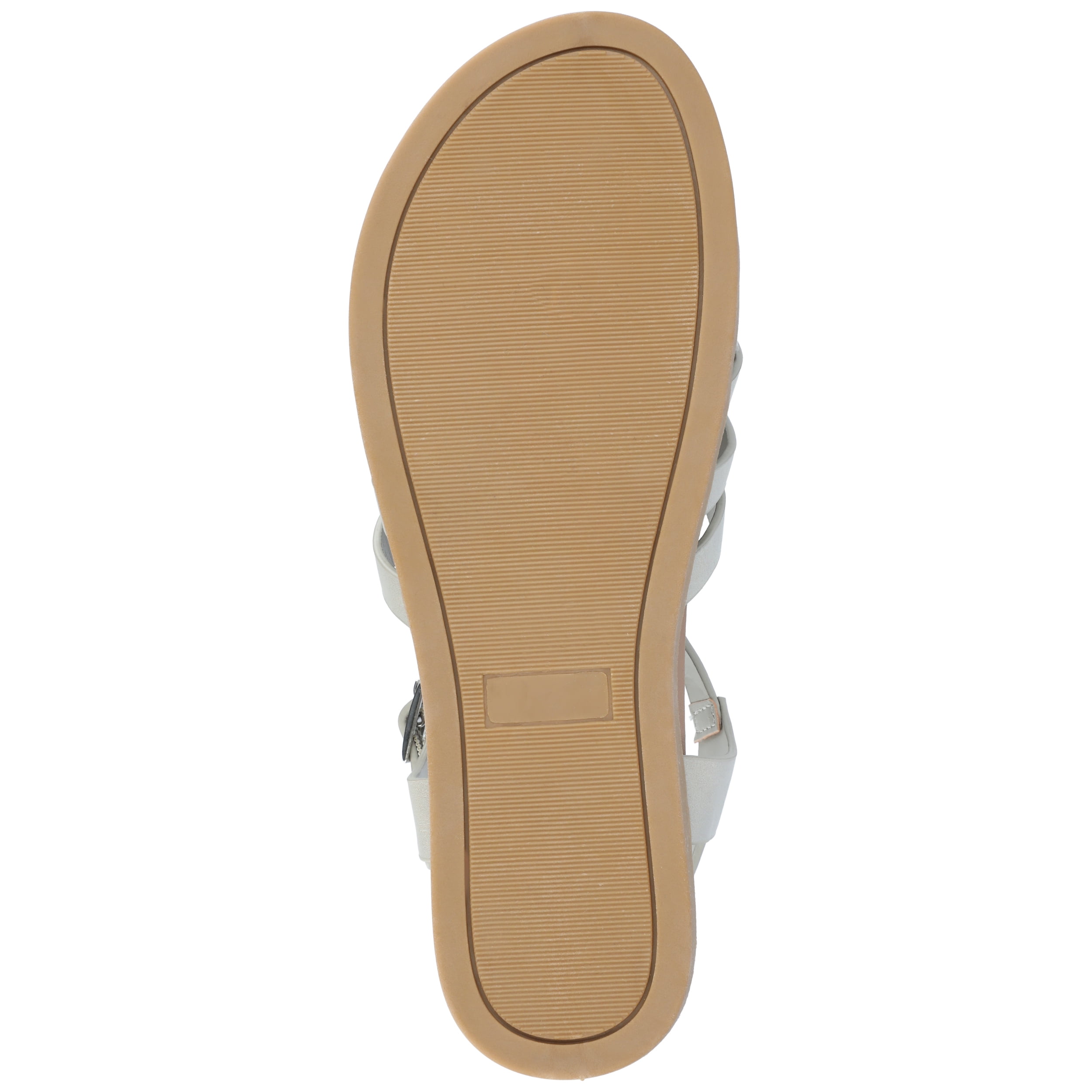 Journee Womens Kimmie Ankle Strap Flat Sandals