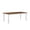 White & Homestead Brown, variant on Pioneer Woman Harper Extendable Wood Dining Table, White