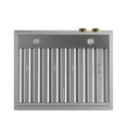 thumbnail image 2 of 30 in. 900 CFM Under Cabinet Range Hood in Stainless Steel with Gold, 2 of 8