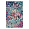 thumbnail image 3 of Unique Loom Jardin Collection Area Rug - Ivy (5' 1" x 8' Rectangle Blue/Beige), 3 of 7