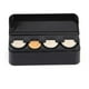 thumbnail image 4 of Organizador de monedas para coche, caja de almacenamiento portátil para monedas, color negro, para guardar cambios, para coche, 4 of 5