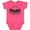 Retro Heather Pink, variant on Inktastic Let's go on an Adventure Mountains Boys or Girls Baby Bodysuit