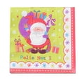 thumbnail image 2 of 6.5×6.5in Christmas Disposable Paper Napkins, 20 Sheets Festive Patterned Napkins - Holiday Table Decor for Christmas Birthdays Party Supplies, 2 of 6