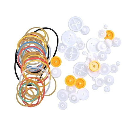 Image of 40pcs with Rubber bands Electronic Wire Shaft Propeller for Projects
