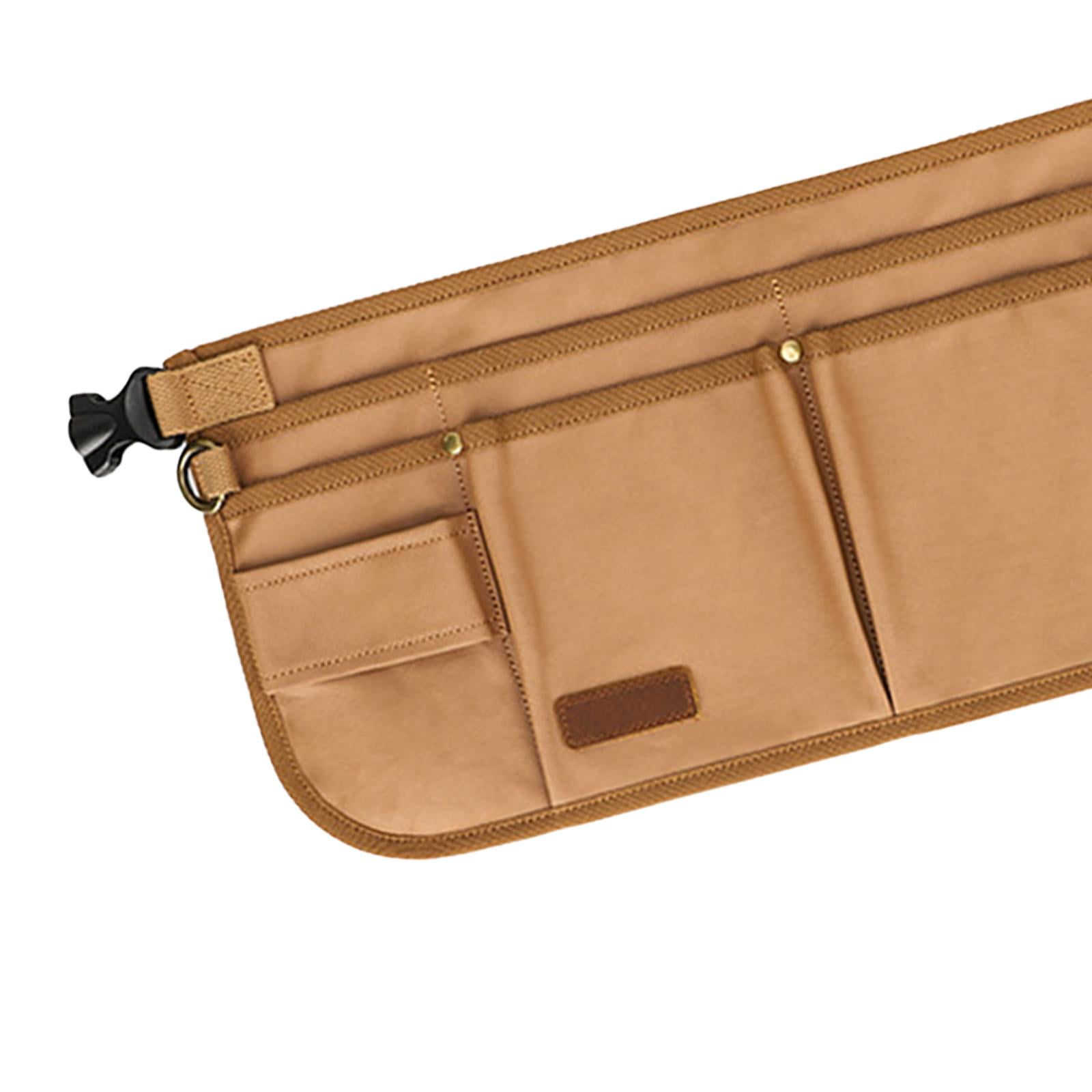 oshhnii Hip Tool Bag Hip Storage Bag Premium ship Tool Bag Craftsmen, Workshops brown