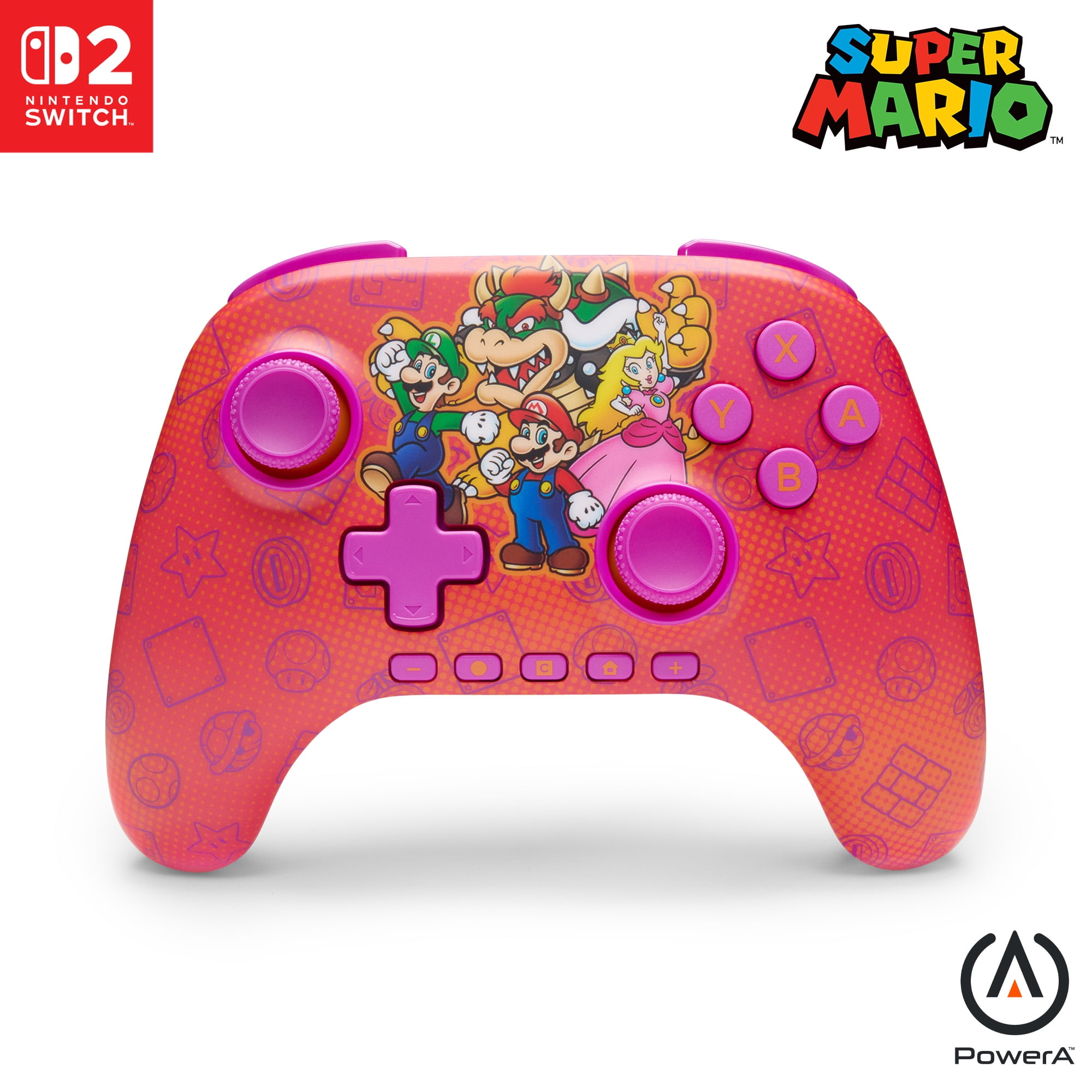HORI, Wireless Controlle, Super Mario Edition, for Nintendo Switch