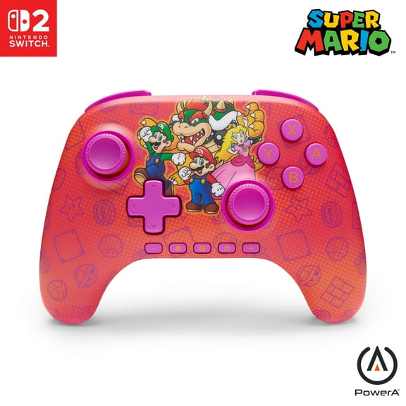 PowerA Advantage Wireless Controller for Nintendo Switch 2 - Mario and Friends