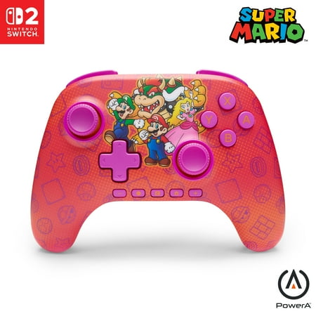 PowerA Advantage Wireless Controller for Nintendo Switch 2 - Mario and Friends