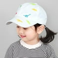 thumbnail image 3 of Summer Baby Boy Baseball Hat Cute Cartoon Dinosaur Infant Visor Caps Cotton Toddler Boys Sun Hats, 3 of 5