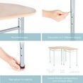 thumbnail image 4 of Guidecraft Guidecraft Standing Modular Desk for Adults and Kids: Adjustable Height Desk with Metal Legs for Home, Office, Classrooms and more -, 4 of 5