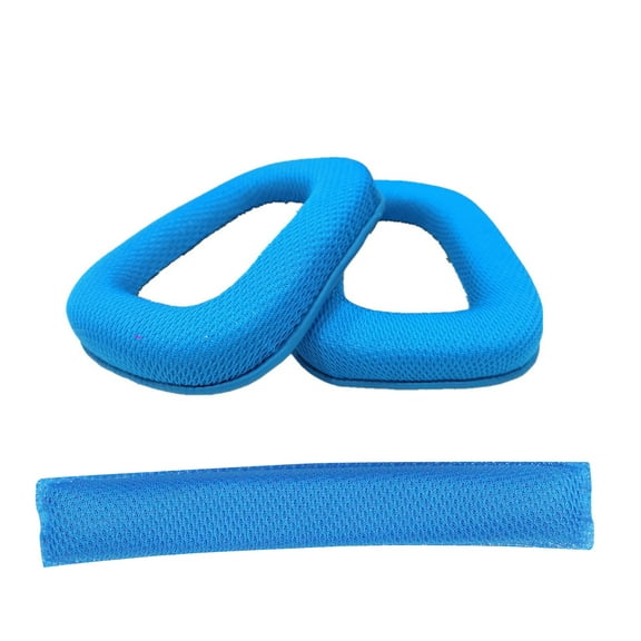 2x Earphone Top Headband Cushion   Earpad Set  for Logitech (G35 G930 G430 F450)