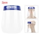 thumbnail image 4 of Protector facial de seguridad, protector facial antisaliva a prueba de polvo, protector facial completo, 2 uds., 4 of 8