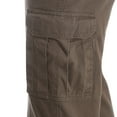 thumbnail image 5 of Wrangler Men's Relaxed Fit Straight Cargo Pants (Olive Breen, W40 x L40), 5 of 8