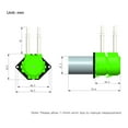 thumbnail image 2 of Yeacher GROTHEN High Flow Peristaltic Pump Double Head DC 12V/24V, 2 of 8