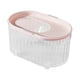 thumbnail image 1 of Bañera para hámster, inodoro sin polvo, arenero, contenedor de baño de arena, arena para hámster Rosa, 1 of 9