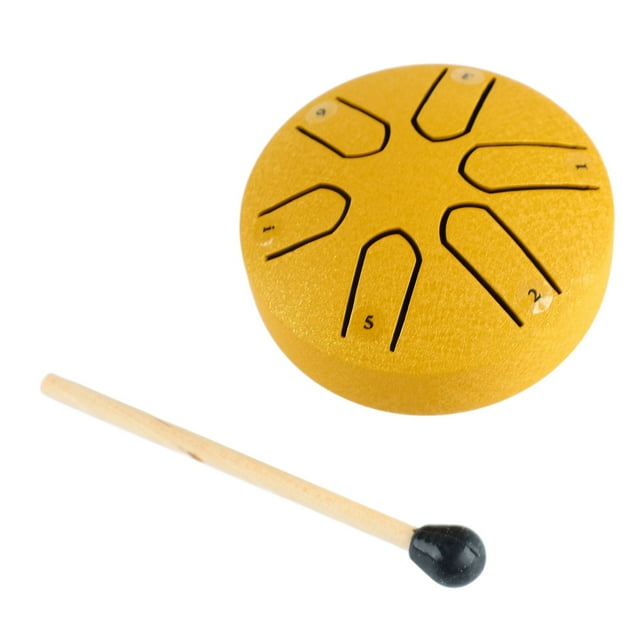 Worry Free Drum,Handpan Drum Professional Mini Note Worry Free Drum Empty Spirit Drum Extended Durability