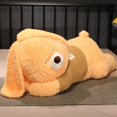 thumbnail image 3 of Muñeco de peluche de conejo tumbado con suéter para niños, almohada suave de peluche, regalo de cumpleaños y Navidad, 80/100CM, 3 of 5