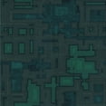 thumbnail image 1 of Ahgly Company Machine Washable Indoor Square Transitional Night Black Area Rugs, 7' Square, 1 of 7