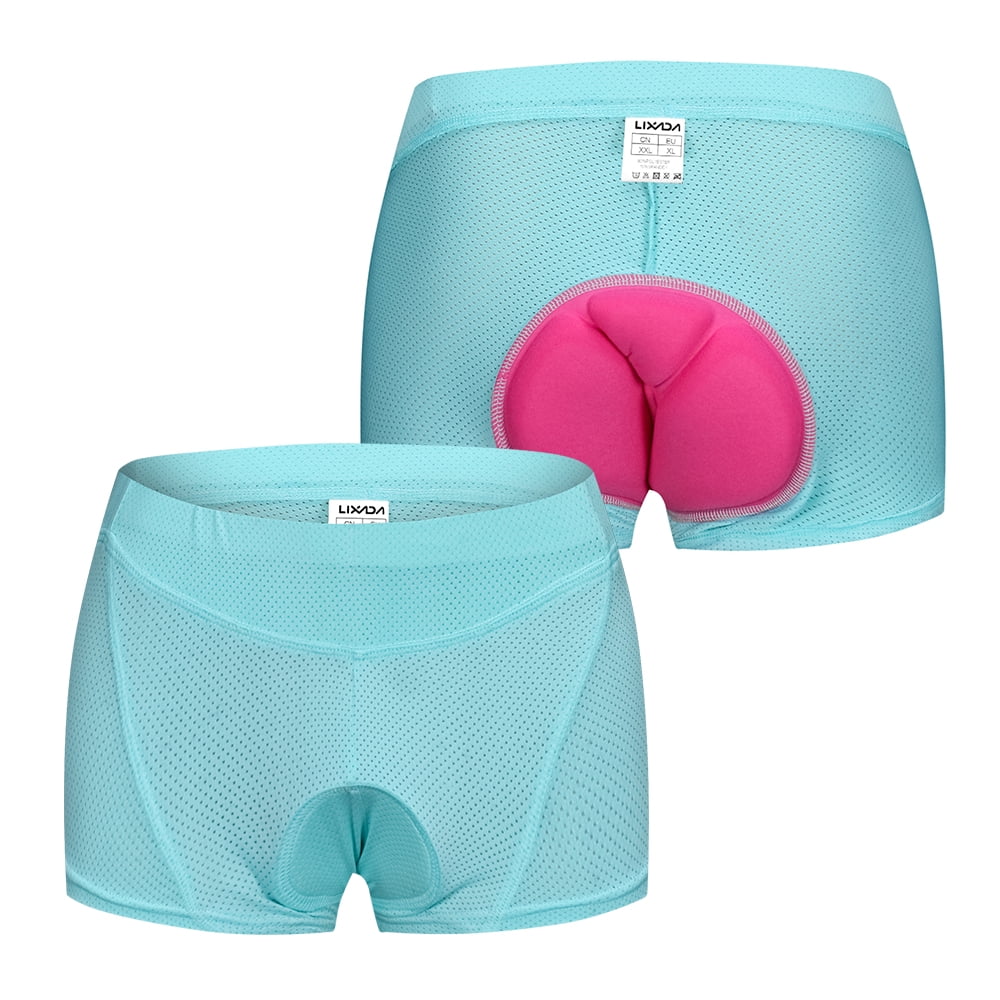 Women Cycling Underwear 3D Padded Bike Shorts Bicycle Briefs Cycle Undershorts 