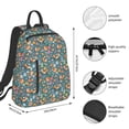 thumbnail image 4 of Daiia Foxes and Birds in Forest School Backpack for Men and Women Lightweight Backpack Durable Backpack Water-Resistant,Travel,Work Bag, 4 of 9