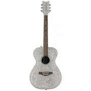 Daisy Rock Pixie Acoustic Guitar (Silver Sparkle)