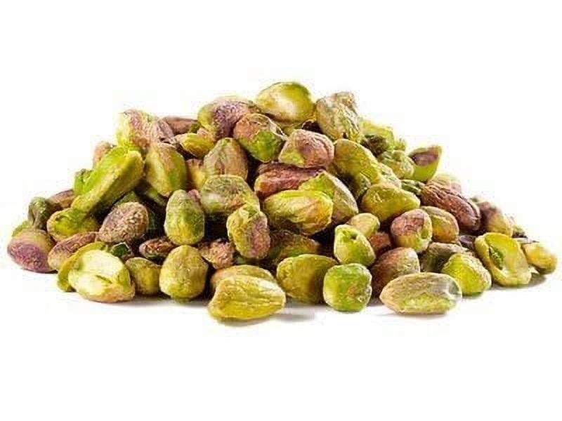 Premium California Roasted Unsalted Shelled Pistachio Kernels by Its Delish - 2.5 LBS Reusable Jumbo Container Jar, Fresh & Crunchy Dry Roasted Pistachio Nuts No Shell No Salt, Kosher Snack &...