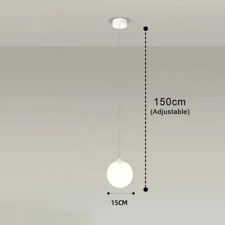

ZHNYEG hetics. Illuminate your space with these sophisticated and minimalist LED glass pendant lights guaranteed to add a touch of luxury and class to any room. Bring a touch of modern e