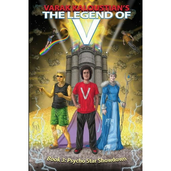 Legend of V Psycho Star Showdown, Book 3, (Paperback)