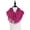 Fuchsia, variant on StylesILove Womens Winter Warm Solid Mini Tube Infinity Scarf With Fringe