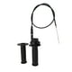 thumbnail image 2 of 7/8 pulgadas Twist Agarre Y 35pulgadas Cable Compatible con 110G250cc Mini Dirt Bike Quad ATV Zulema Puños giratorios del acelerador, 2 of 6