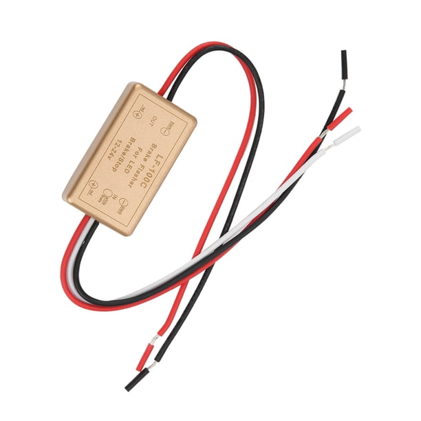 LF‑100C Módulo de control de luz LED para automóvil Interruptor Relé Intermitente Instalación simple 12‑24 V