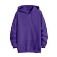 thumbnail image 6 of YueHuiYing Unisex Man Woman Printted Long Sleeve Hooded with kangaroo Pocket Lightweight Pullover Tops, 6 of 8