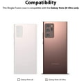 thumbnail image 3 of Ringke Fusion No-Smudge Matte Case Designed for Galaxy Note 20 Ultra, Galaxy Note 20 Ultra 5G (2020) - Frost Clear, 3 of 5