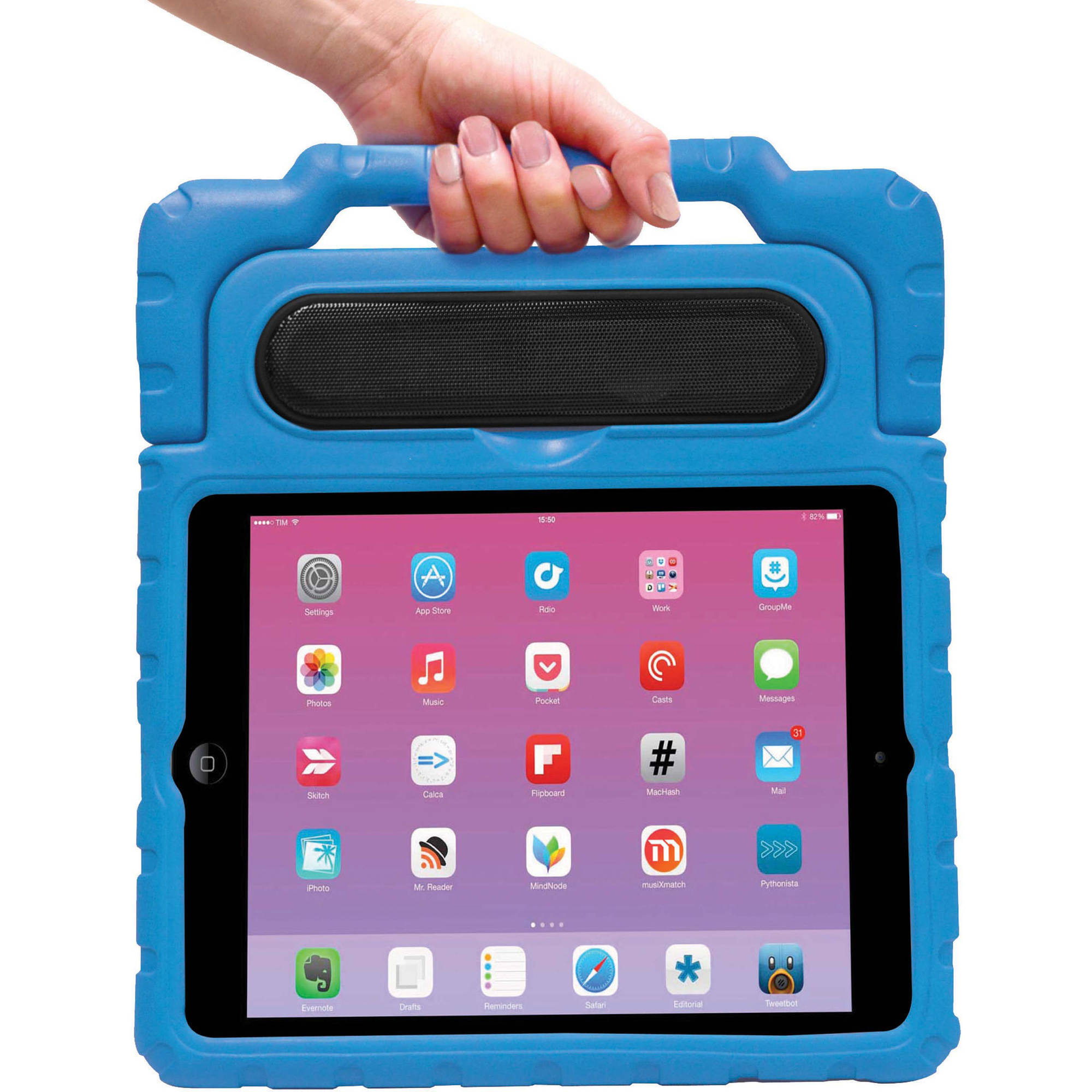 Emio Tunebox For Ipad Mini With Bluetooth Speaker Carry Case