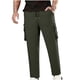 thumbnail image 2 of Ceisia Men's Relaxed Straight Leg Cargo Pants | Multi-Pocket Elastic Waist Workwear Pants | All-Season Casual Trousers Gift, 2 of 9