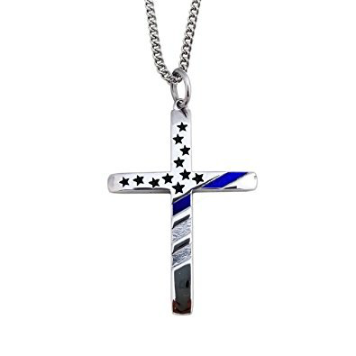 Stainless Steel Tapered Flag Cross 