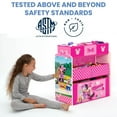 thumbnail image 3 of Disney Minnie Mouse 6 Bin Design and Store Toy Organizer by Delta Children, 3 of 8
