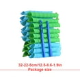 thumbnail image 3 of 1 Set Hair Roller Long-time Service Powerful Function Useful Helper Curlers Unique Design Hairdressing Curler for Long hair Blue+Green, 3 of 6
