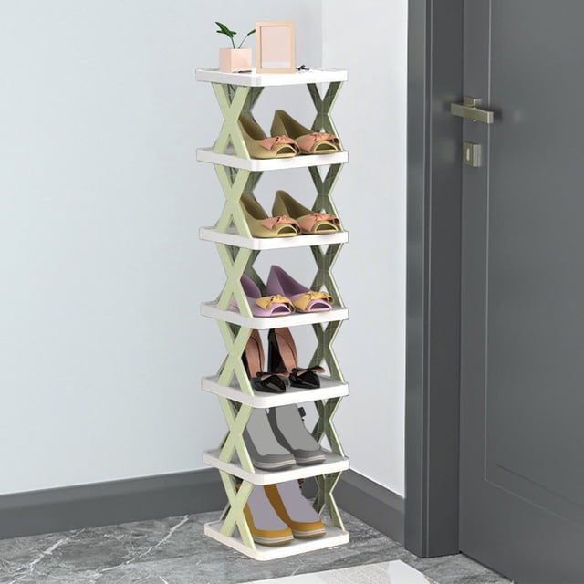 Fashion Scandinavian Style Household Storage Shelves Multilayer Detachable Living Room Dormitory Organizing Rack DIY Simplistic Shoe Racks