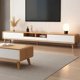 thumbnail image 4 of Lowboard Retro Tv Table Mobile Mount Rack Console Cabinet Tv Stand White Living Room Bench Suporte Para Tv Living Room Furniture My Lux Decor Round, 4 of 15