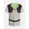 thumbnail image 6 of Shrek Men’s Graphic Cosplay Graphic Tee and Beanie Set, 2 Piece, Sizes XS-3XL, 6 of 6