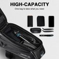 thumbnail image 2 of Bolsa De Bicicleta WEST BIKING - Bolsa impermeable para tubo superior delantero de bicicleta (negro), 2 of 3