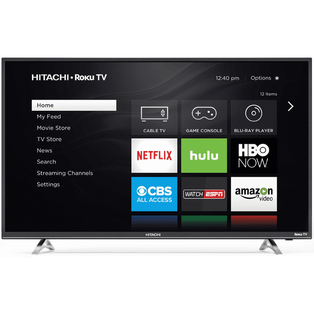 Hitachi Televisor 55'' Class 4K HDR UHD Roku Smart TV Pantal Hitachi 55R81