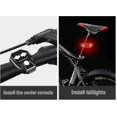 thumbnail image 5 of Luz trasera de bicicleta intermitentes recargables USB Control remoto inalámbrico inteligente luz trasera de bicicleta (hy), 5 of 5