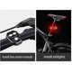 thumbnail image 5 of Luz trasera de bicicleta intermitentes recargables USB Control remoto inalámbrico inteligente luz trasera de bicicleta (hy), 5 of 5