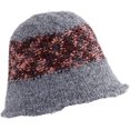 thumbnail image 5 of CoCopeaunts Autumn Knitting Bucket Hats for Womens Fashion Comfortable Panamas Foldable Splicing Color Roll-up Brim Knit Hat, 5 of 8