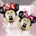 thumbnail image 2 of 1PC Minnie Mickey Mouse Head Balloon Helium Globos 24inch Disney Mickey Foil Balloons Baby Shower Birthday Party Decorations Gao Jinjia LED, 2 of 2