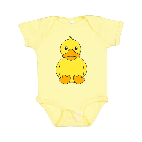 Inktastic Cute Duck Boys or Girls Baby Bodysuit