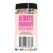 Fancy Sprinkles Classic Rainbow Crunchy Sprinkles, Dessert Sprinkles, 3.4 oz