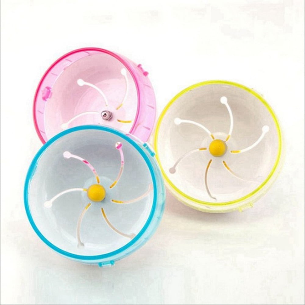 12CM Silent Exercise Wheel Roller Pet Hamster Mouse Rat Running Spinner